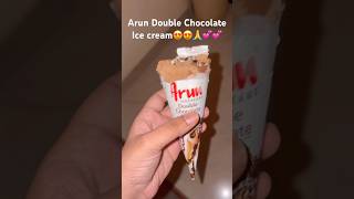 #Arunicecream #chocolate #doublechocolate #icecream #foodreview #eatwithme #flavorexplosion #viral