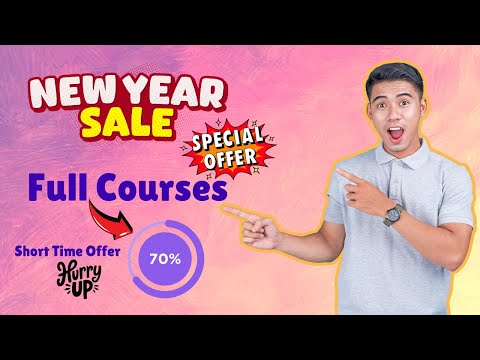 🔥 Don't Miss Out! 50% OFF on all Courses – New Year 2025 Special!🎊