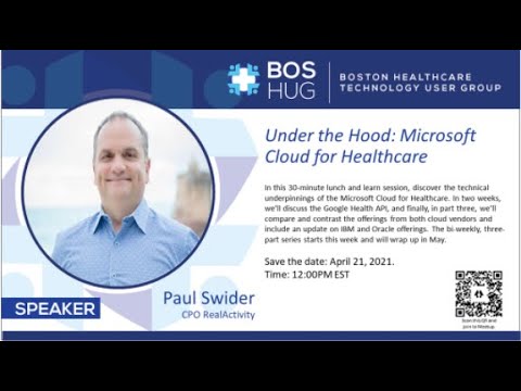 Under the Hood: Microsoft Cloud for Healthcare