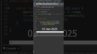 Day-3: Functional Interface in Java #shorts #java
