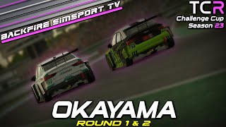 BSTV TCR Challenge Cup │ Season 23 - Rounds 1 & 2  - Okayama - Full Course