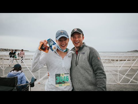 running a half marathon in college!