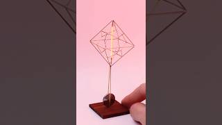 Amazing DIY Brass Lamp #diy #electronics #soldering #lamp #LED #pcbway