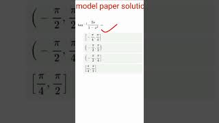 class 12 maths Modal paper solution|| most important question for class 12th math 2023