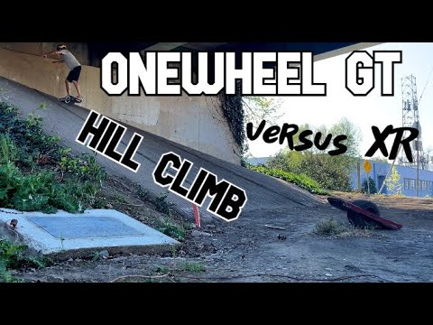 ONEWHEEL GT - Hill Climb Test - better than XR but by how much?