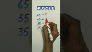 Puzzle #reasoning #funwithmath #maths #logicalreasoning #logicalmathspuzzle #shorts