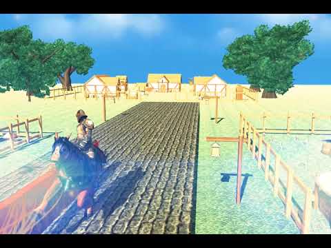 Jousting Knights: Horse Race