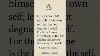 Bhagavad Gita Quotes for Peace 🕉️ | Daily Wisdom #GitaWisdom #Shorts #BhagavadGita #Krishna #grow