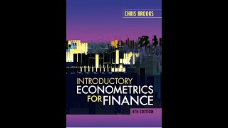 Introductory Econometrics for Finance Lecture 1