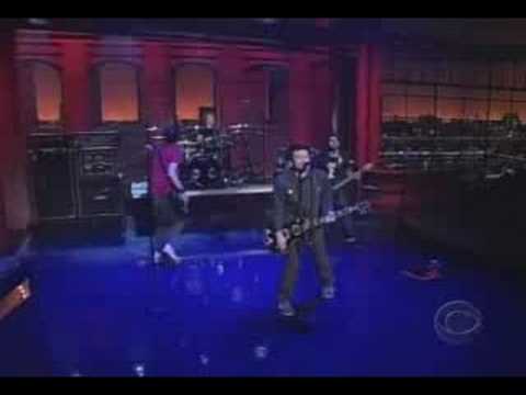 Sum 41 still waiting live on Letterman