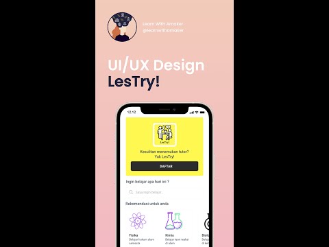 UI/UX Design : LesTry! #Shorts