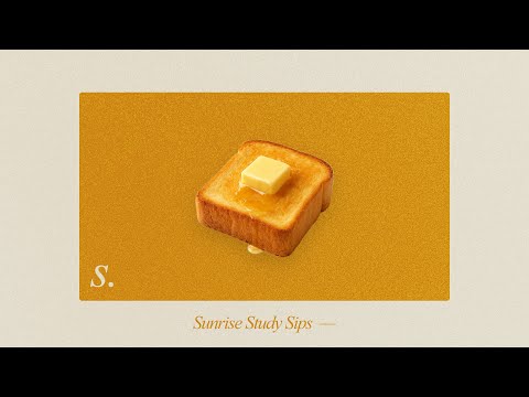 Sunrise Study Sips ☀️ | Lofi Morning Coffee & Ambient Sounds for Creative Focus