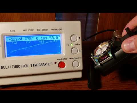 Invicta Automatic Professional NH35A on a Timegrapher