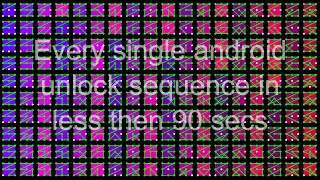 Every Android Unlock Pattern in Under 90 Seconds | Complete Pattern Lock Visualized