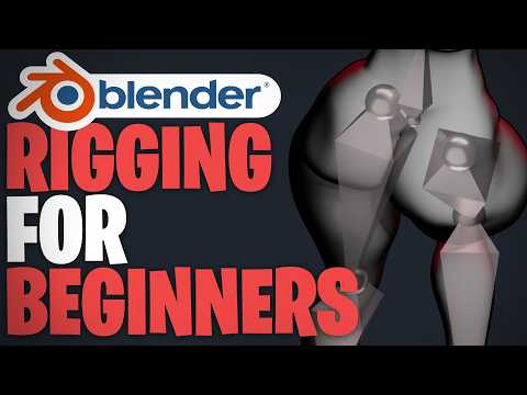 RIGGING Basics in BLENDER | Beginner-Friendly