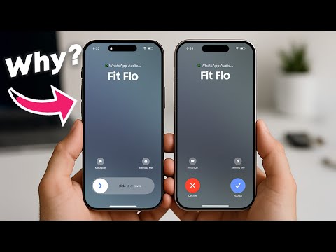 Why iPhone Shows Two Kind Of Call Screens?