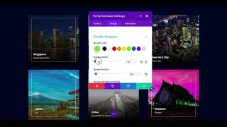 Divi Web Design -  The New Divi Perky Animate version 2