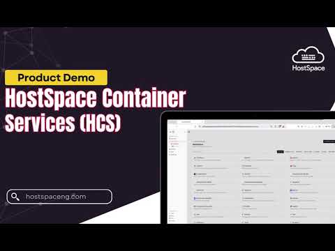 Revolutionize Container Management with HostSpace Container Services (HCS) | Exclusive Demo Guide