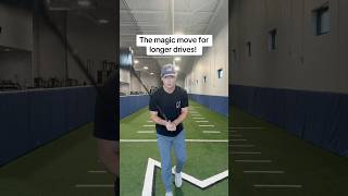 Swing slower for longer drives! #golfdriver #golftips