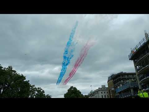 RAF 100 Flyover