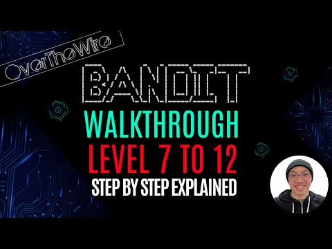 OverTheWire Bandit Walkthrough - Level 7 to 12 - CTF for Beginners [2025]