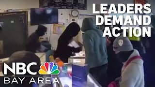 Bay Area community leaders demand more action to address retail theft