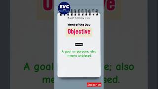 "Objective" Meaning in English| English Vocabulary Course #english #englishvocabulary #ielts