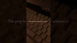 The prep before a long study session has always been therapeutic to me💗 #shorts #study #aesthetic