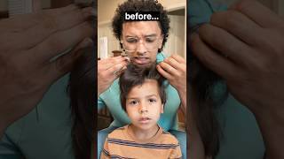 His hair at the end 😳 using Based Bodyworks