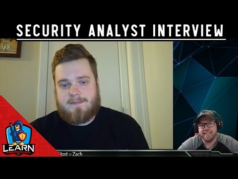 Cybersecurity Analyst Interview