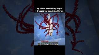 He infected my Dog so I got revenge in Minecraft #minecraft