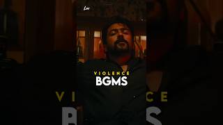 Top 10 Epic Violence BGMs Of Indian Movies | Rolex, Salaar, Paradise | #shorts #rolex