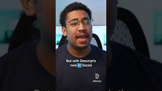 AI Social Post Writer | Descript | #shorts #contentmanagement