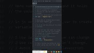 What Is a Variable in JavaScript? (Explained in 60 Seconds!)