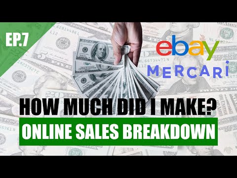 What Sold Online? How Much Did I Make? Ep. 7 (January 2021 Sales)