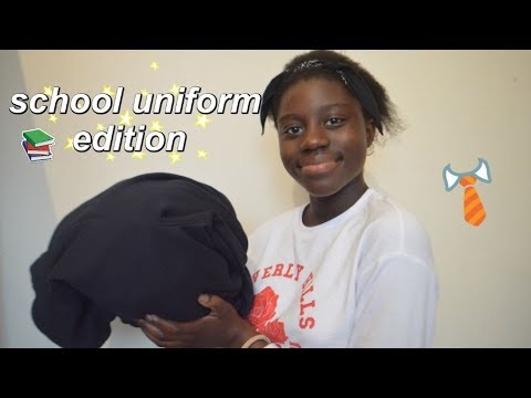 hUge back to school clothing haul 2018! (try-on) | school uniform edition