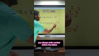 Multiply Algebraic terms #GCSE #Maths #revision #card #25 #Foundation #higher #number #algebra