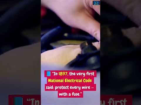 ⚡ From Fire to Safety – The Fuse’s Shocking Story 🔥#facts #instrumentation #I&E #firesafety #fuse