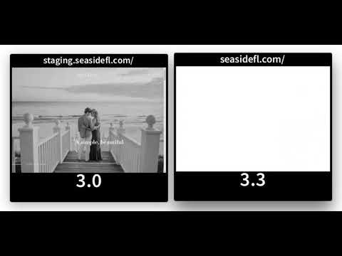 Seaside loading performance before / after
