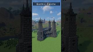 ⚫ Small Gothic Castle ⚫ | Minecraft Timelapse