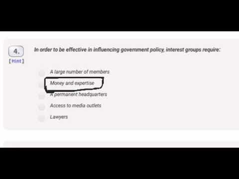 Governance and Public policy CSS 2021 mcqs