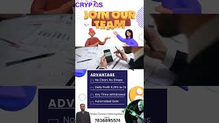 start your investment and earn passive income from Crypto market without experience.