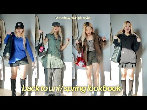 BACK TO UNI !! spring outfit ideas ✿ my styling tips & fashion theory