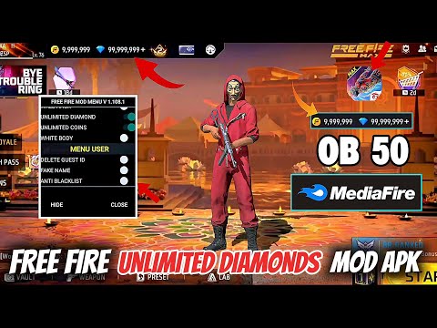 FREE FIRE NEW DIAMOND HACK || FREE FIRE NEW MOD MENU || Freefire DIAMOND SCRIPT HACK MOD