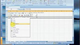 ExcelExperts.com - Teach Yourself Excel Lesson Enter Data  - Enter Data