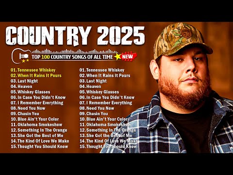 Country Music Mix 2025 - Luke Combs, Luke Bryan, Chris Stapleton, Morgan Wallen, Jason Aldean