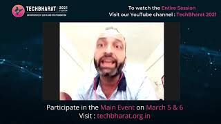 Mr Anish Baheti, Founder, Trainmybrain @ TechBharat 2021 ,Pre-Event 2