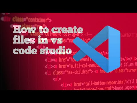 How to create first file in vs code studio #coding #vscode #html5