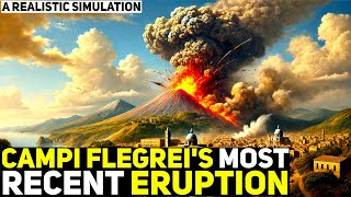 Campi Flegrei’s Most Recent Eruption That Buried A Village | A Realistic Simulation