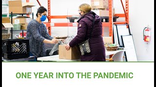 One year into the pandemic - The Mississauga Food Bank